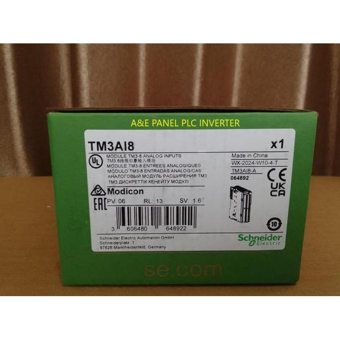 NEW PLC SCHNEIDER MODICON TM3AI8 Analog Input Module