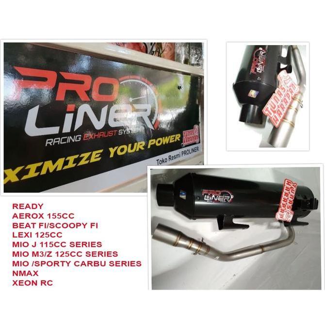 KNALPOT PROLINER STANDAR RACING UNTUK NMAX Original