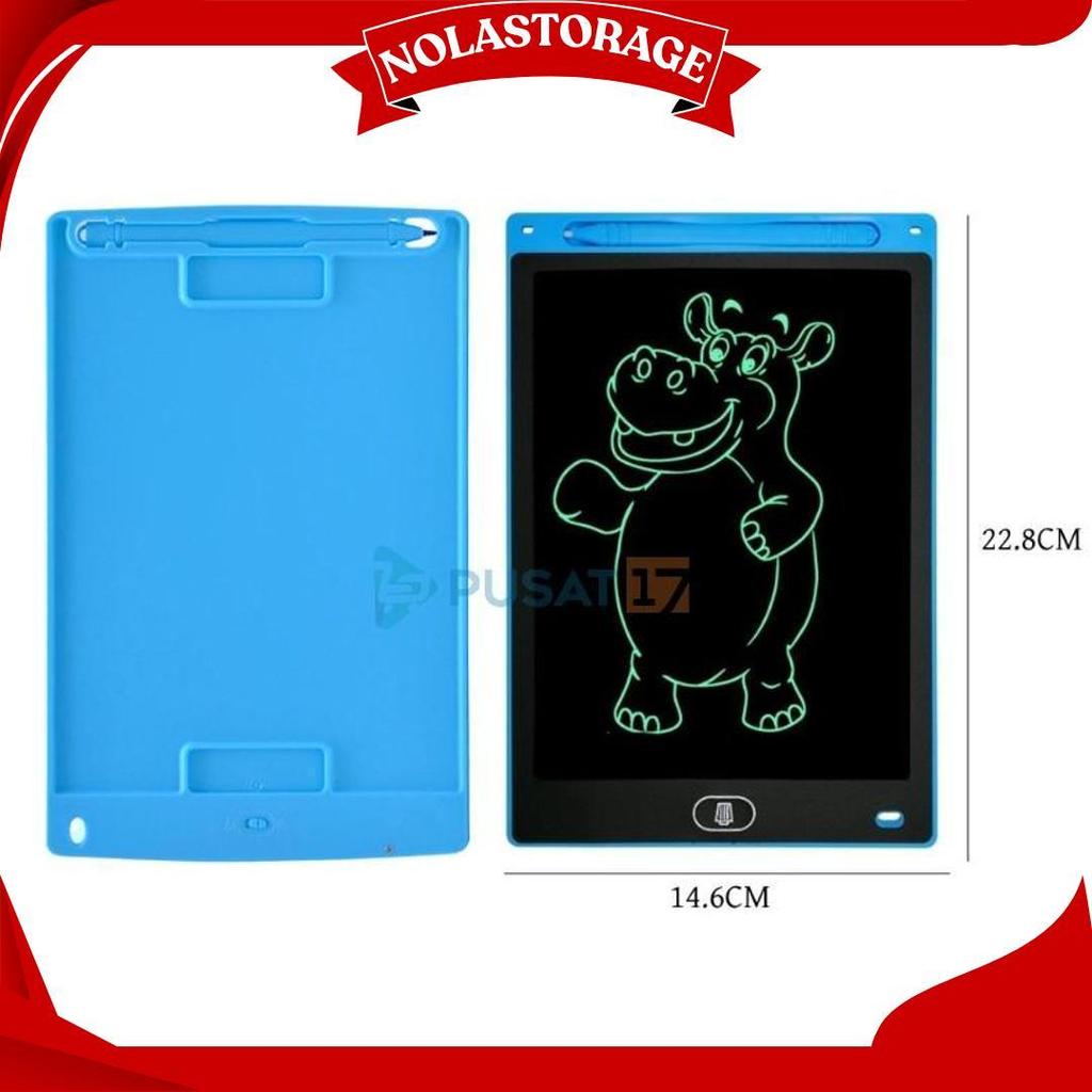 Papan Belajar Tulis Anak Lcd Tablet 8.5 Inch Portable Ori