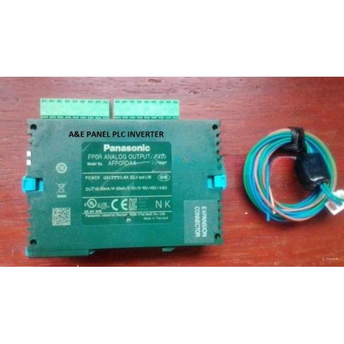 BEBAS ONGKIR - PLC Panasonic AFP0RDA4 AFPORDA4 FP0R-DA4 FP0R DA4 replace FP0 FPO A04V