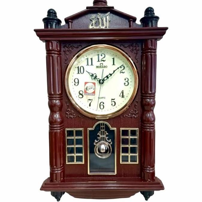 jam dinding musik bandulan mirado 902 besar masjid