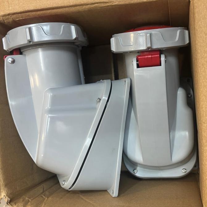 Promo Legrand Socket Surface Mounting 63A 3 Phase 3P+E 4 Pin Female Ip67 555558 / Legrand Surface Mo