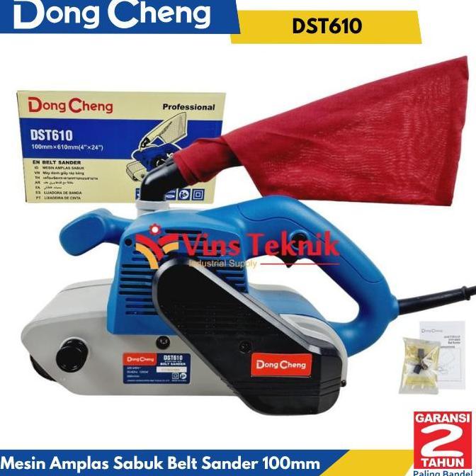 Promo Dongcheng Dst610 Mesin Amplas Belt Sander 100Mm Dst 610 Cod