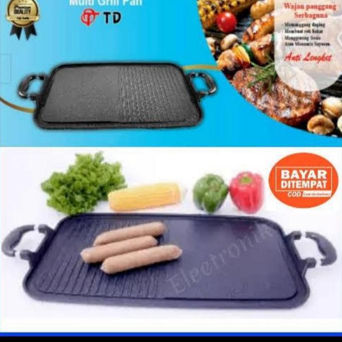 Multi Grill Pan TD | Grill Bbq Panggang Atas Kompor