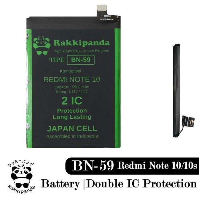 NEW Baterai Xiaomi Redmi Note 10 Redmi Note 10S BN59 Double IC Protection
