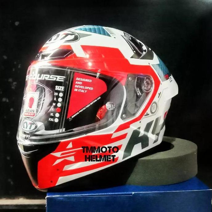 KYT TT COURSE FUSELAGE RED - GLOSSY