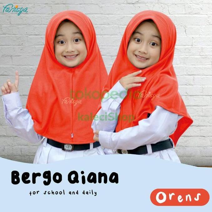 JILBAB SEKOLAH SD DAILY BERGO KAOS QIANA FANISYA