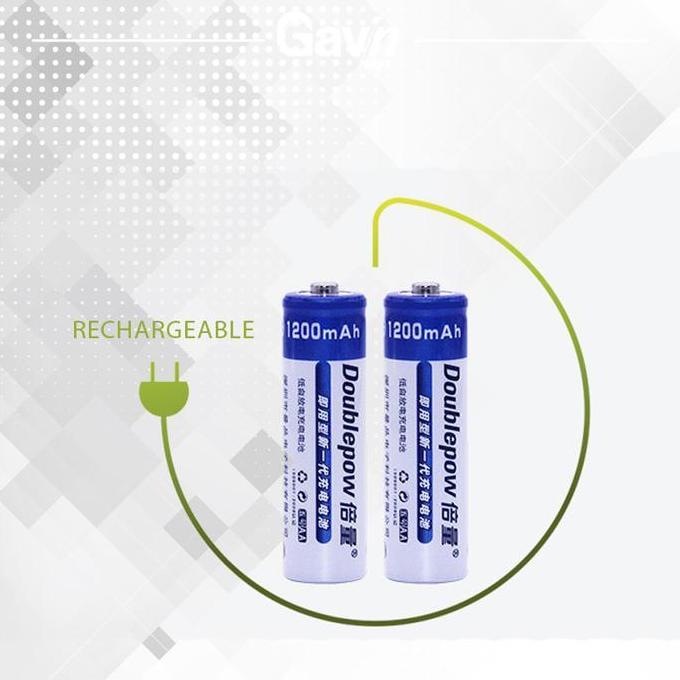 Baterai Cas AA Batu Baterai Cas Battery Rechargeable Isi Ulang A2