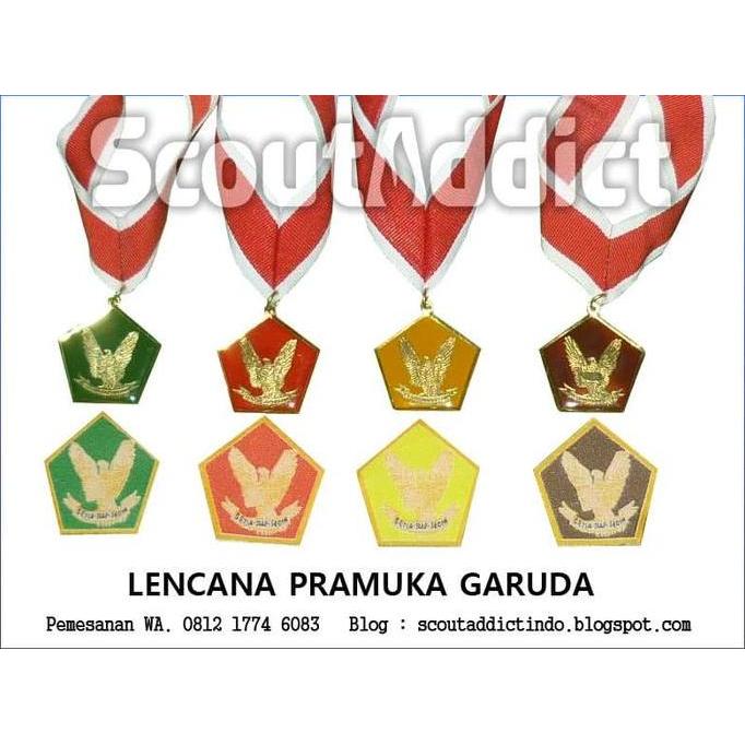 Lencana Pramuka Garuda Penggalang - Pita, Lencana, Tanda Harian