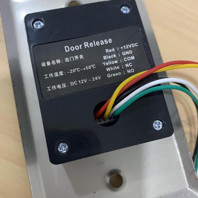 PUSH BUTTON / EXIT BUTTON NO TOUCH SCREEN