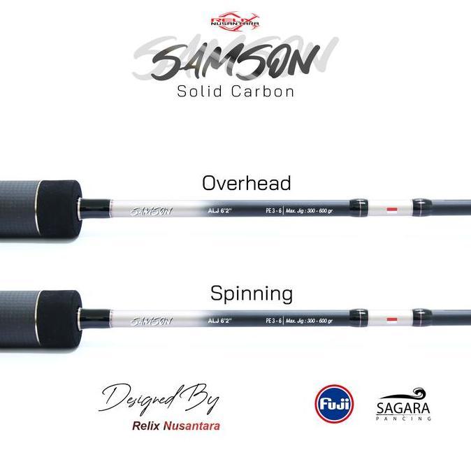 Joran Relix Nusantara Samson | Joran Jigging | Joran Slow Jigging | Joran Samson Sagara Pancing