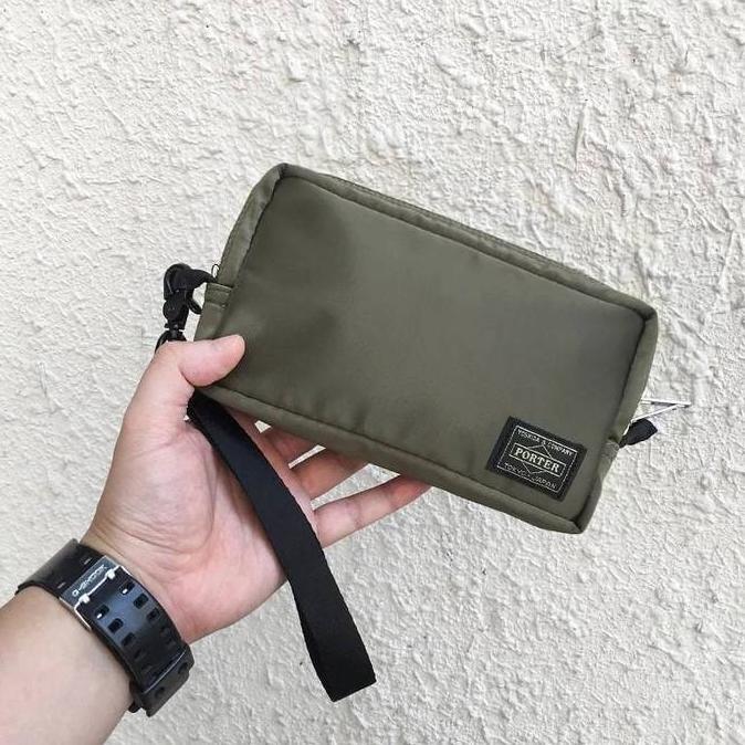 "PORTER" Dompet Genggam Pria Tahan Air Terbaru Ala Korea Dompet Hp Dompet Kartu Termurah