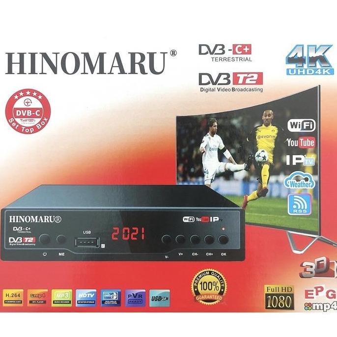 Receiver Set Top Box TV Digital HINOMARU / STB TV Digital T2