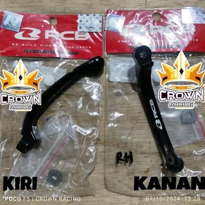Tuas Handle Lever Cadangan Master Rem RCB Radial S1 Kanan Kiri CNC Motor Motorcycle