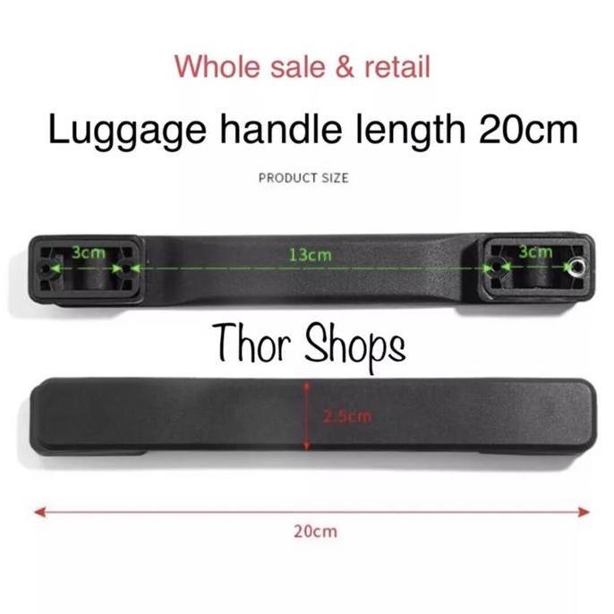 handle koper pegangan tarikan strap 20 cm elle navy dll