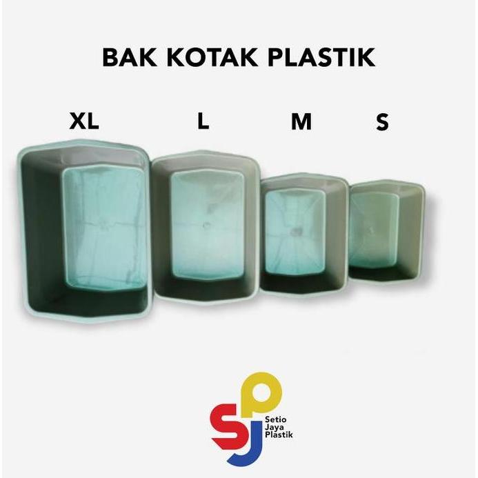 BASKOM PLASTIK KOTAK / BASKOM TAHU / BAK KUCING