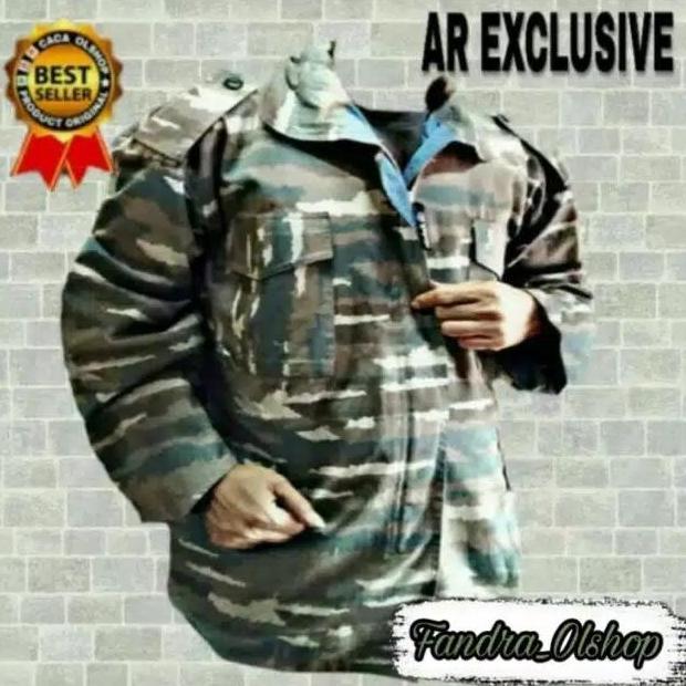 Promo Jaket Loreng TNI AL Layar Kapal Bolak-Balik Produk Exclusive. COD