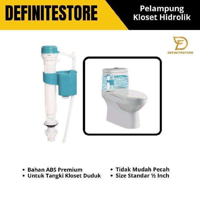 Promo Pelampung Kloset Duduk Pelampung Closet Duduk Universal Pelampung Otomatis Pelampung Hydraulic