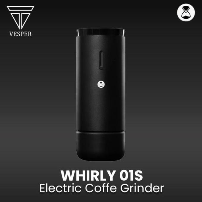 timemore electric portable grinder whirly 01s conical burr / alat giling biji kopi elektrik whirly 0