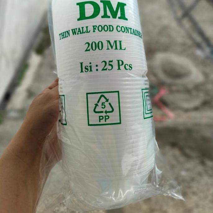 thinwall mangkok 200ml dm