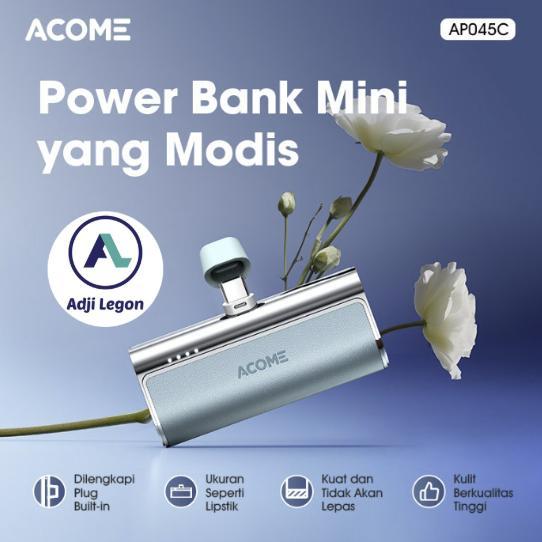 POWERBANK PORTABLE ACOME AP045C TYPE C | - Powerbank
