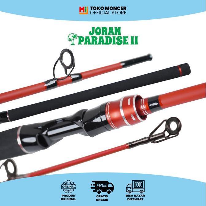 Joran Spinning Tornado Paradise II Fiber Solid Terkuat