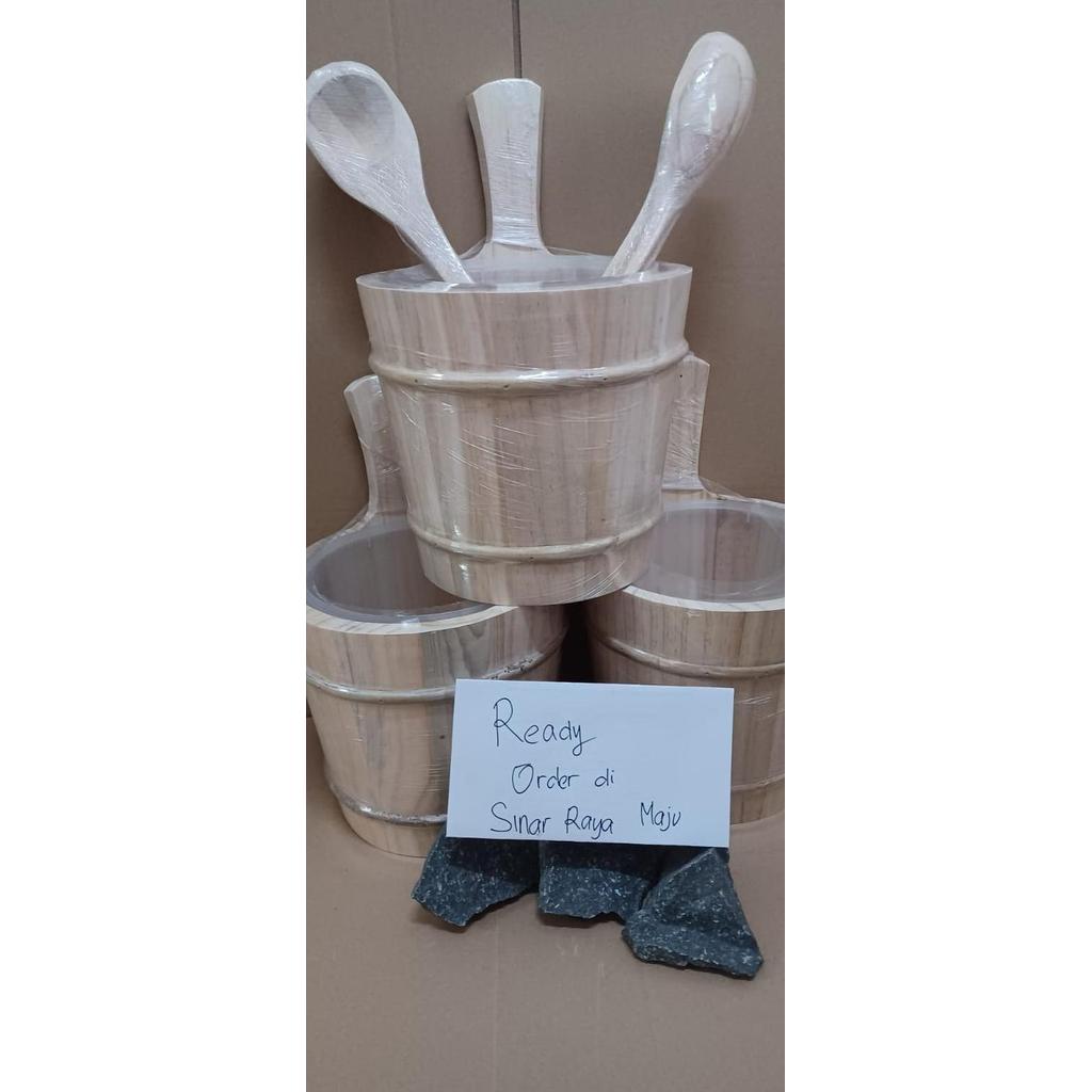Ready Ember Kayu Sauna | Peralatan Sauna