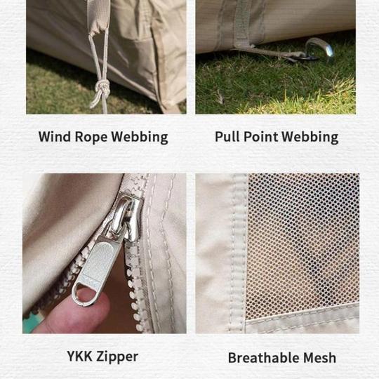 Tenda Cotton Series Naturehike Nh20Zp003 Safari Glamping Camping