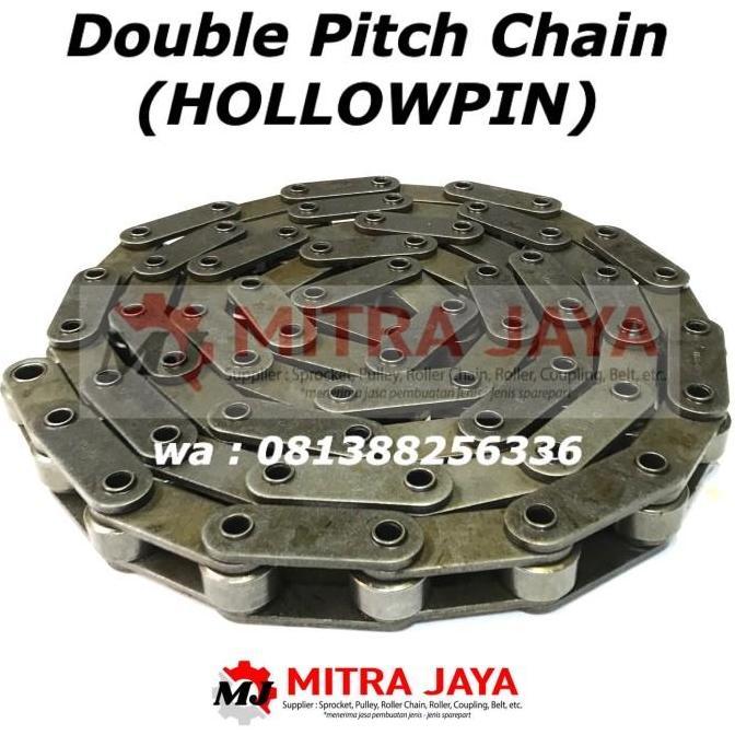 Rantai C2062 Hp Hollowpin Double Pitch Chain C 2062 Conveyor Kp 2257