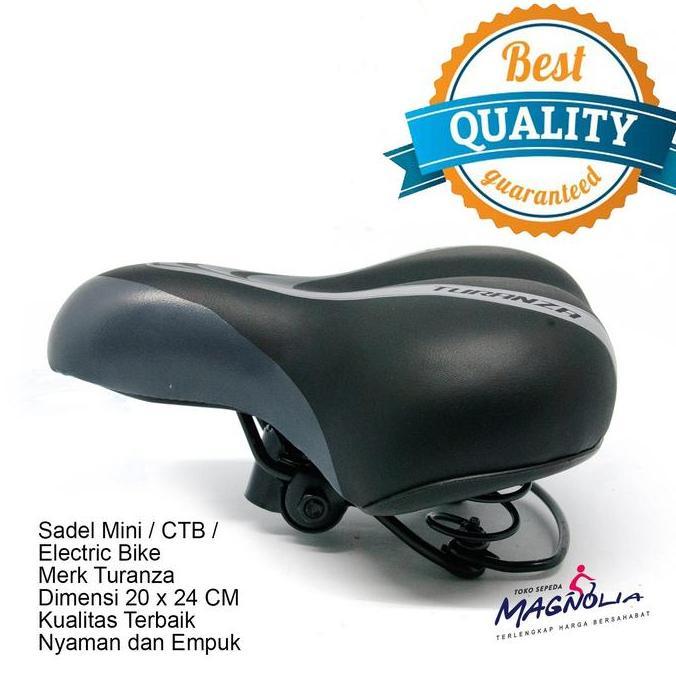 Promo Sadel Jok Sepeda CTB Seli Selis Listrik Lebar Empuk Ukuran Dewasa COD