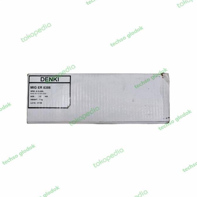 Promo Kawat Las Mig Atau Co Alumunium 5356 Denki Cod