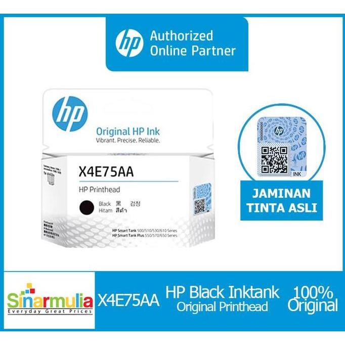 HP X4E75A Black Inktank Printhead