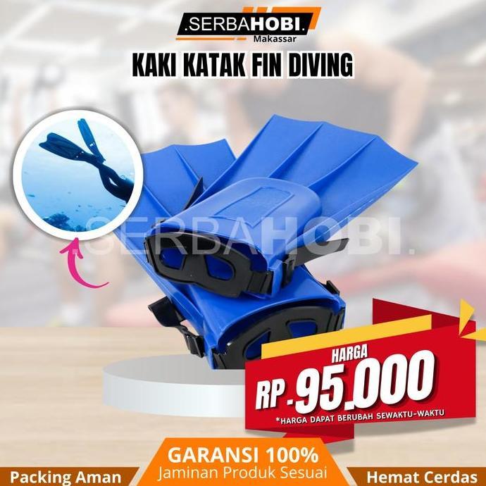 +++++] Kaki KataK Fin Diving biru / Sepatu Diving Mode katak / Fin Diving berkualitas
