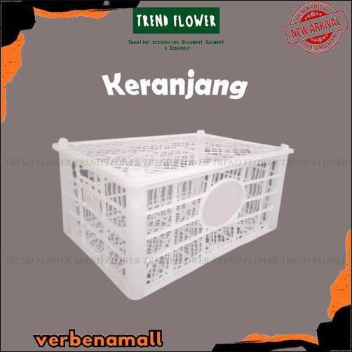 Termurah Keranjang Buah Bekas Putih Tutup Plastik - Wadah Penyimpanan Storage