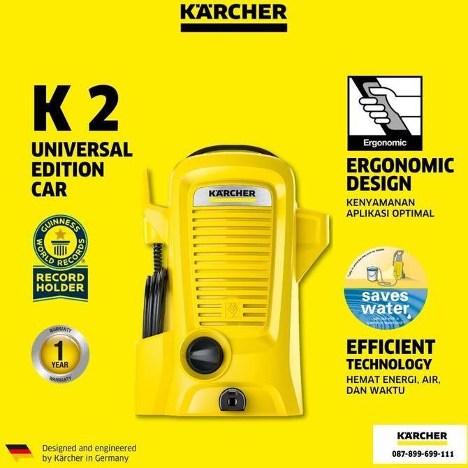 KARCHER K2 UNIVERSAL EDITION CAR JET WASHER ORIGINAL DAN TERPERCAYA
