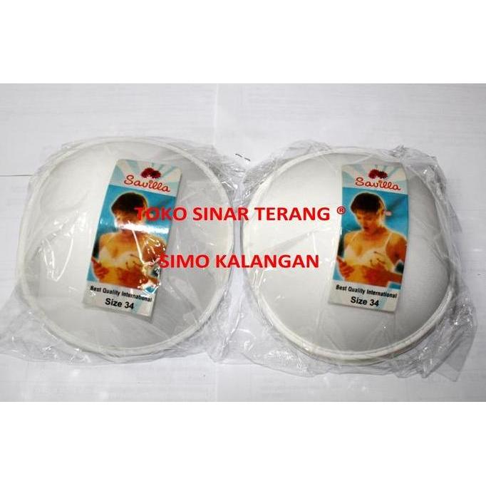 Promo Kop BH BULAT SAVILLA PUTIH DZ no 32 34 36 38 40 Cup Mangkok Bra GROSIR COD