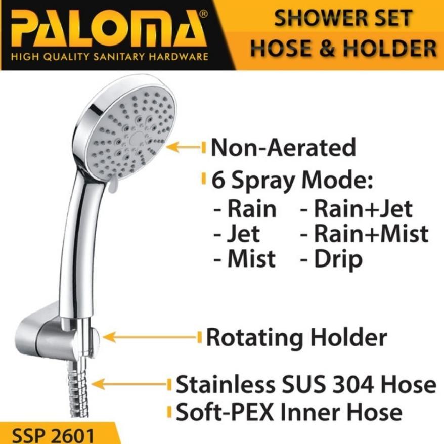 SHOWER SET PALOMA SSP 2401 handshower selang holder Shower set