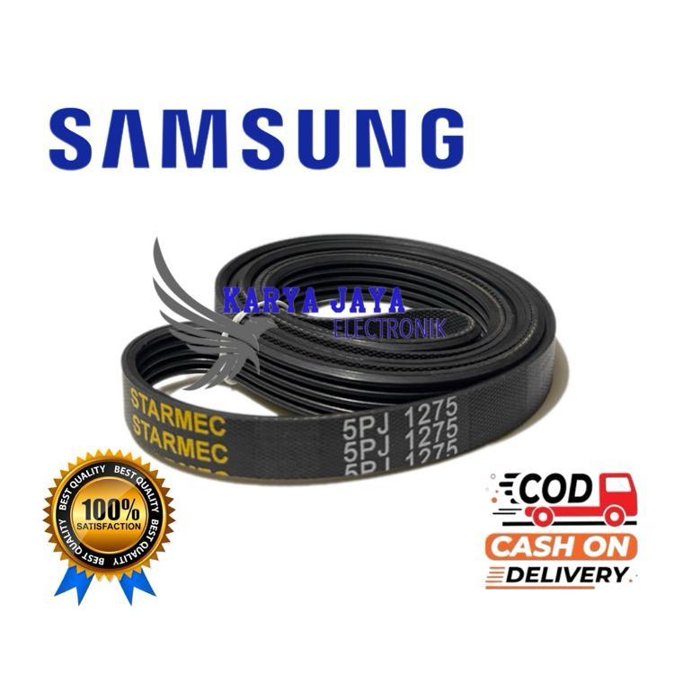 Van belt Panbel Karet Fan Belt 5PJ 1275 Mesin Cuci Samsung Front Loading