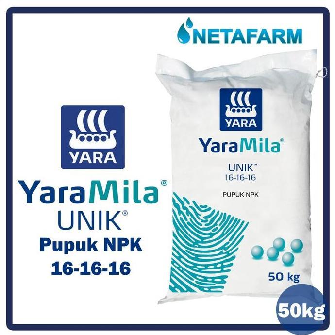 Pupuk NPK 16-16-16 YaraMila UNIK zak 50kg