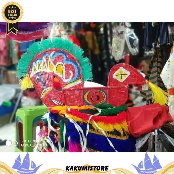[Drs] Kuda Kepang Lumping Besar Kuda Lumping 90Cm Kuda Besar Anak Free Cambuk Tari Jtm1