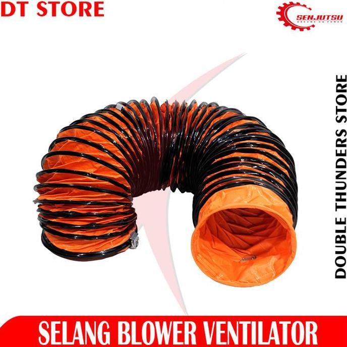 Promo Senjutsu Selang Blower Ventilator 16"X5Mtr Flexible Duct Hose 16Inch X 5Meter Cod