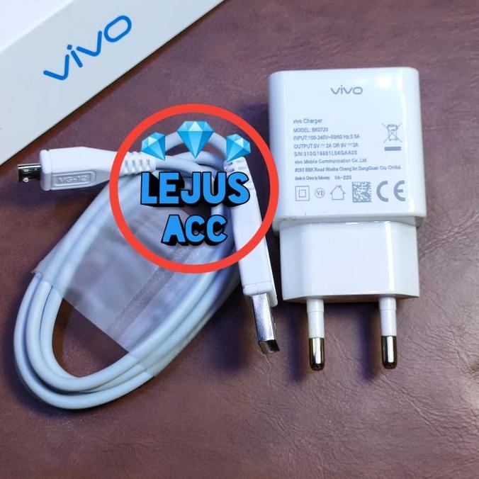 DV30 - Charger VIVO V7 / V7+ / V9 / Y20 2021 Micro USB Fast Charging original