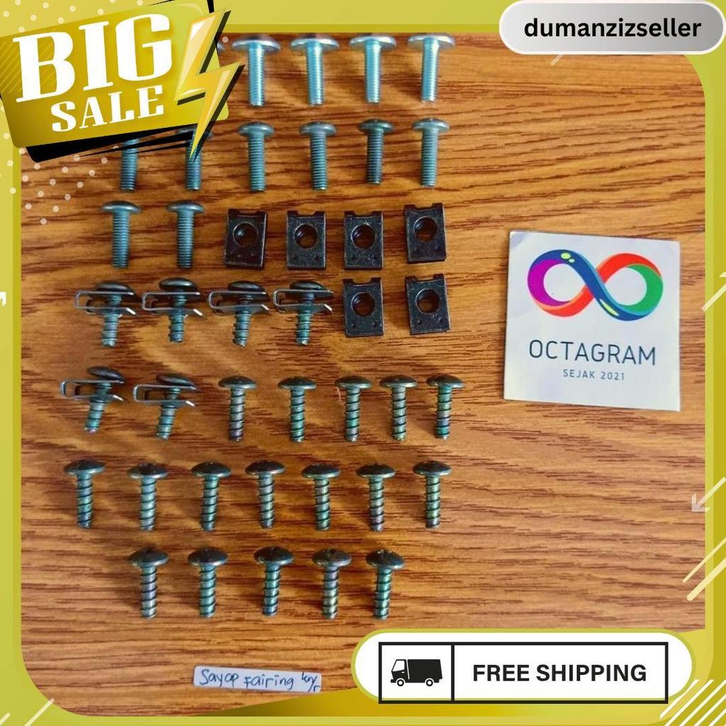 Baut Full Set Body Gsx 150R/Baut Body Full Set Suzuki Gsx 150R 6.6