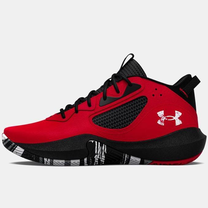 Sepatu Basket Under Armour Original Ua Lockdown 6 Red 3025616-600