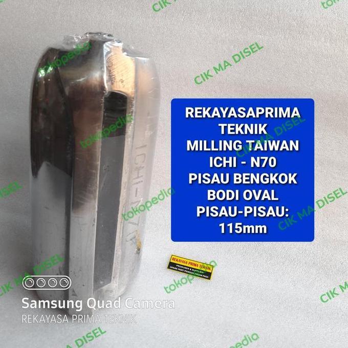 <<<<<] N70 MILLING KENTONGAN ALU GENTONG PISAU LURUS TAIWAN ICHI POLES N70