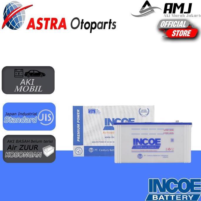 TERMURAH - Incoe Premium Astra Aki Basah Mobil N100 - 100Ah