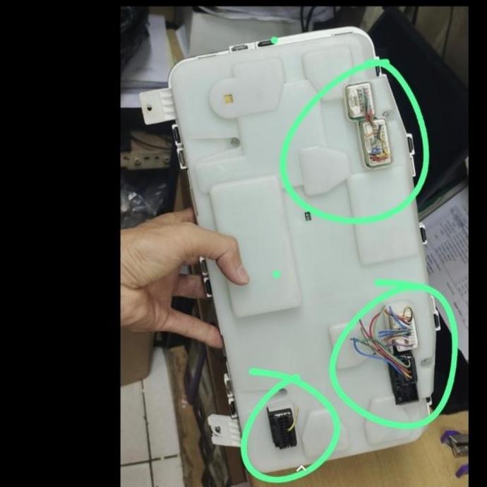 Socket Speedometer Fuso FN62F 1set 5pc , Copotan original Grosir Termurah