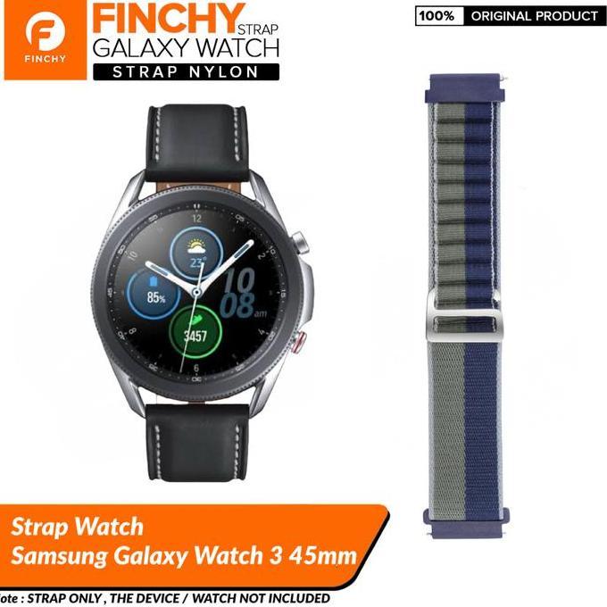 Finchy nylon strap Samsung galaxy watch 3 45mm replacement wristband
