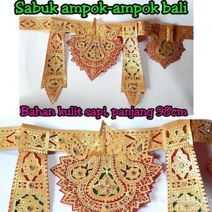 =+=+=+] Ampok-ampok ikat pinggang Kulit tari adat bali