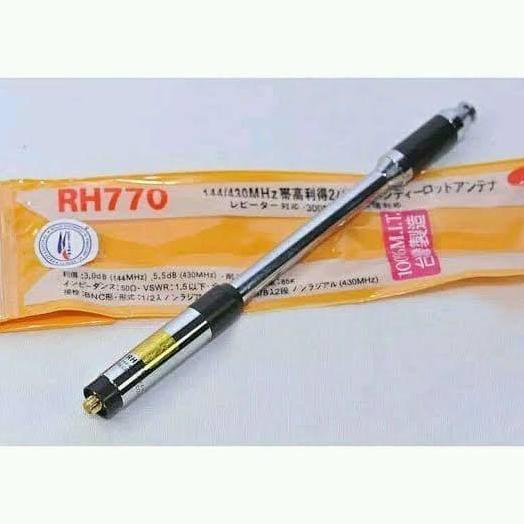 Antena HT jarak jauh antena terbaik Nagoya RH770 SMA Female Teleskop HT Handy talkie WT Original